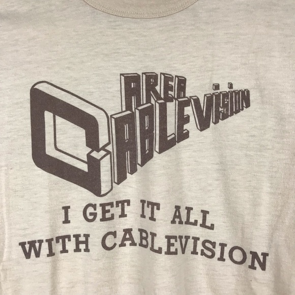 Vintage 1970s Cable Vision T-Shirt - Picture 4 of 5